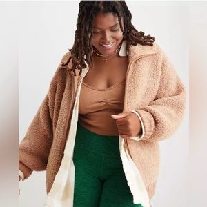 Aerie Sherpa cardigan!
